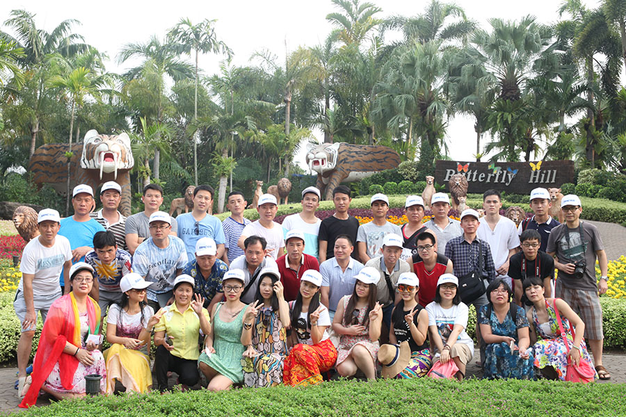 2015柏勝泰國遊合影